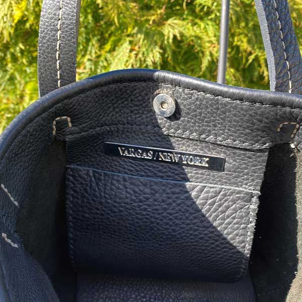 Black Leather Tote