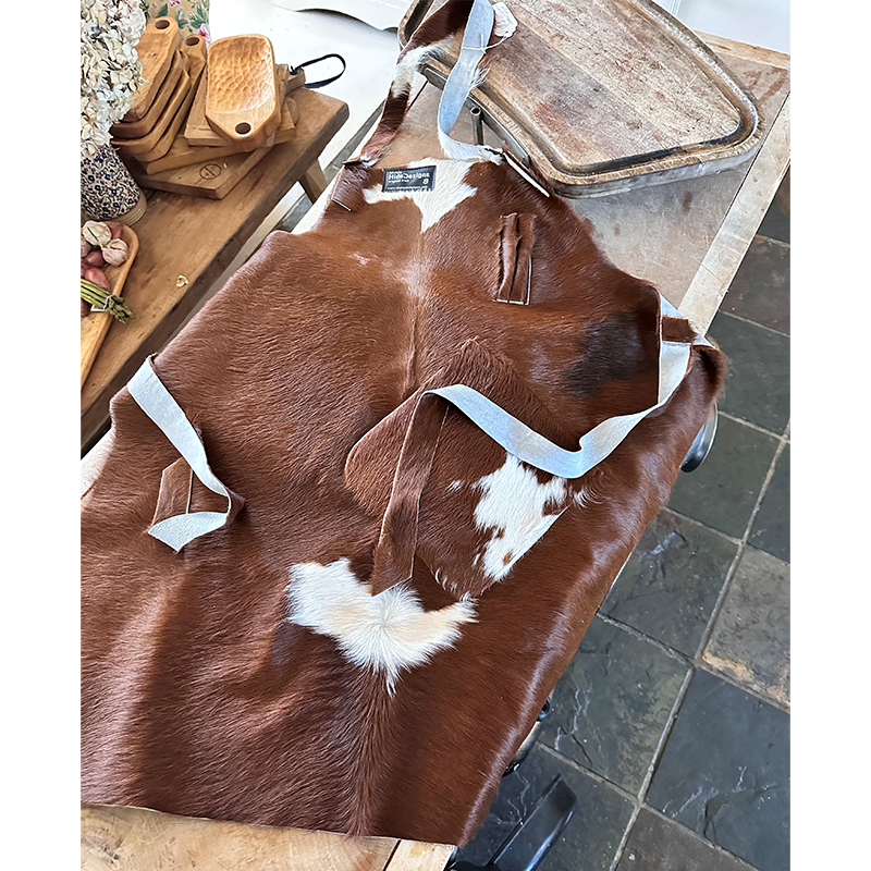 calf skin apron