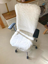 Custom Made Sheepskin Office Chair Cover