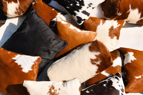 cowhide accessories