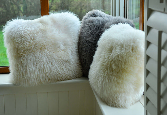 Extra Large Sheepskin Cushions