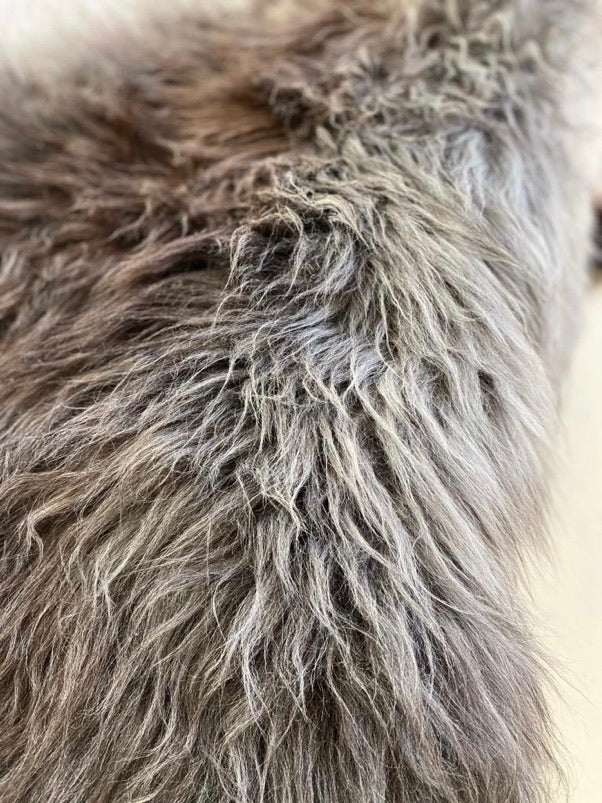 ‘Molloy’ Unique Sheepskin Rug – Irish Hide Designs