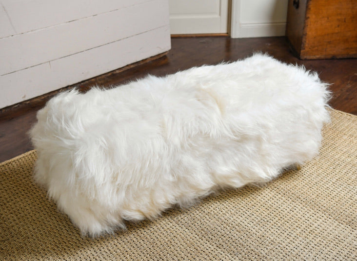 ‘Keeper Hill’ Sheepskin Ottoman