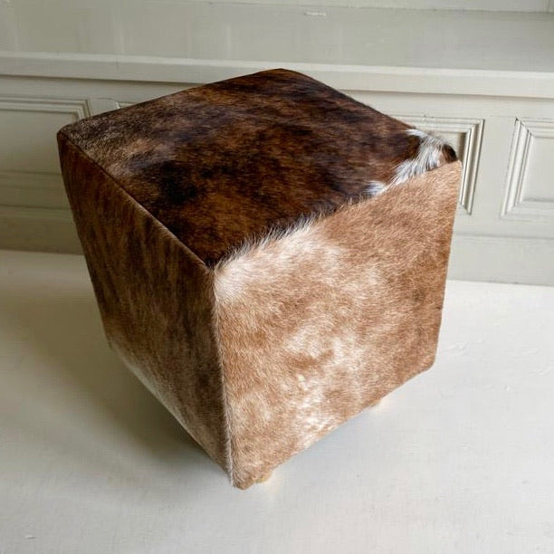 ‘Boffin’ Cowhide Footstool in a few different colours