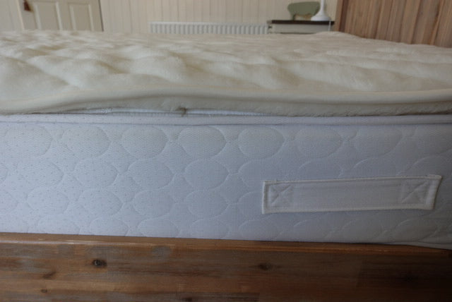 Natural Wool Double Bed Mattress Topper