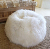 ‘Aillwee’ Fluffy Sheepskin Bean Bag