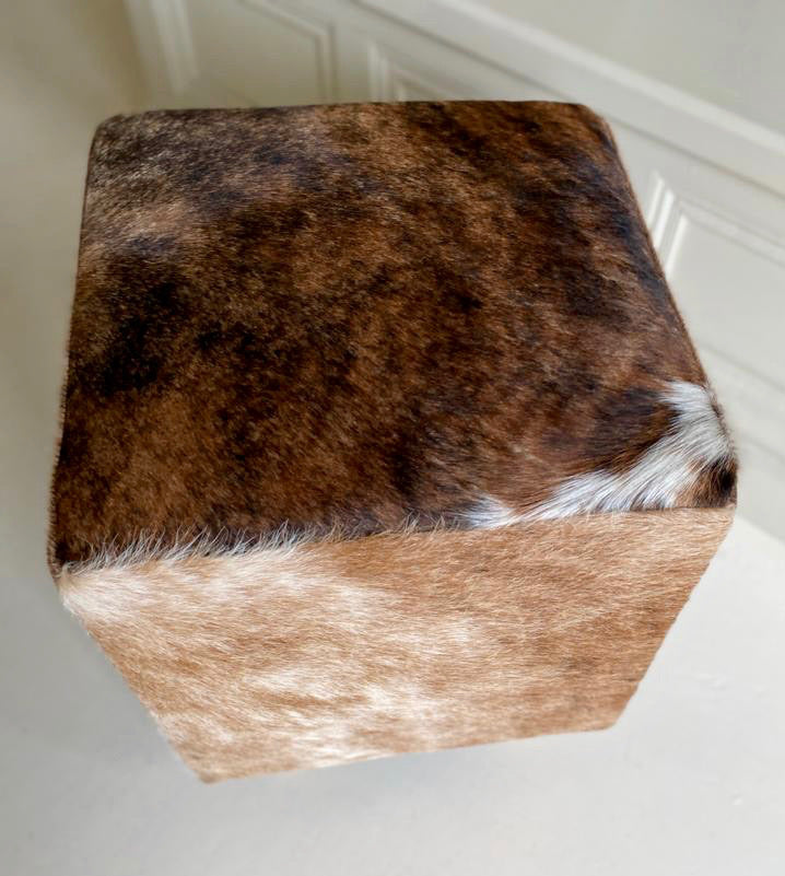 ‘Boffin’ Cowhide Footstool in a few different colours