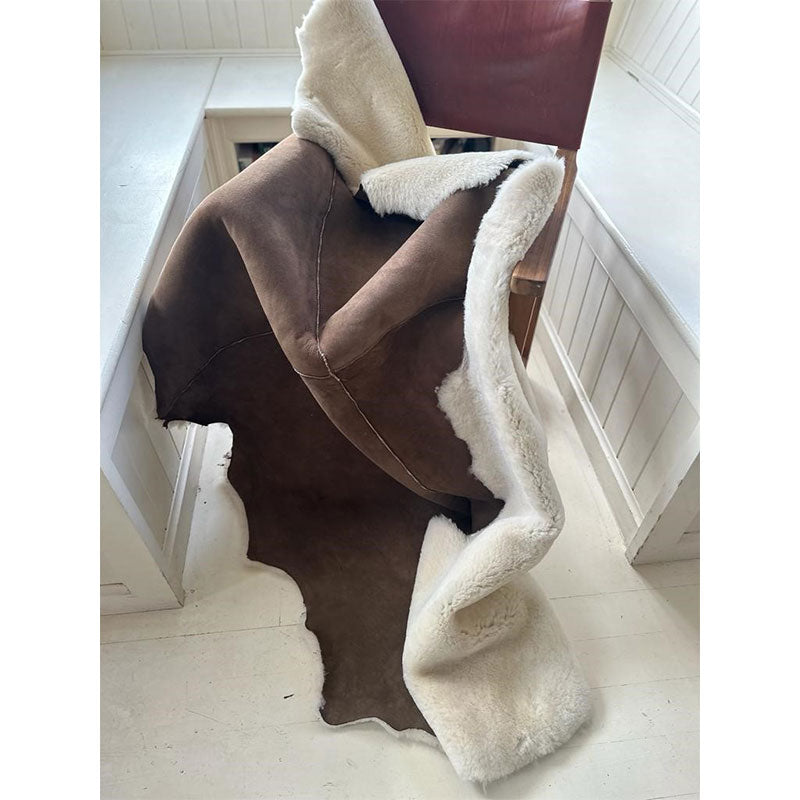 shearling throw