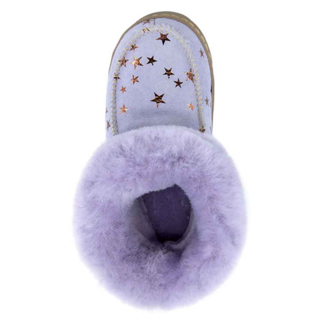 Kids Cosy Sheepskin Slippers