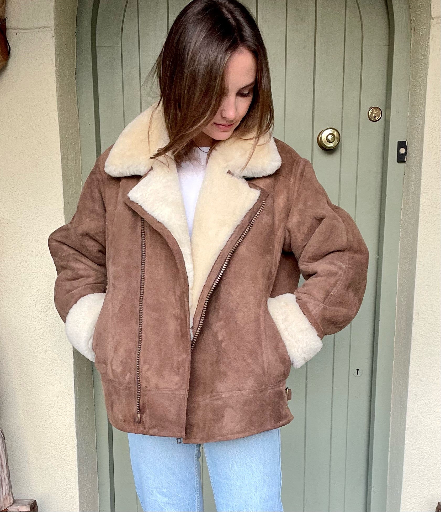 sheepskin jacket